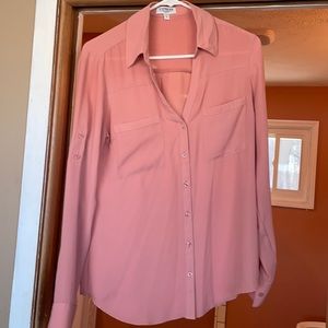 Women’s Medium Express The Portofino Shirt- slim fit